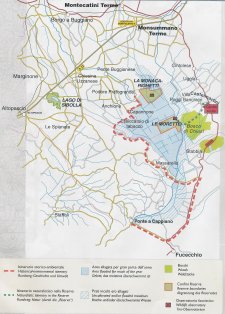 Schema del Padùle di Fucecchio (22350 bytes)